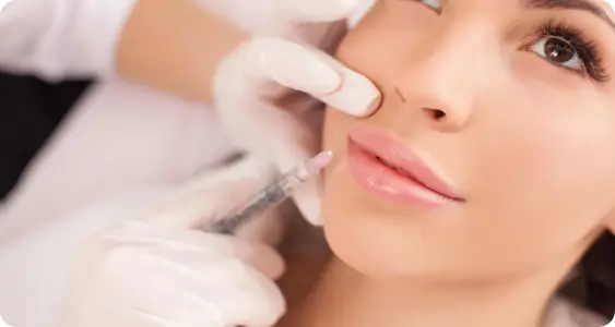 Precision cosmetic injectables at Hydrate GA using neuromodulators like Botox for natural-looking facial rejuvenation and muscle relaxation in Athens, Georgia.